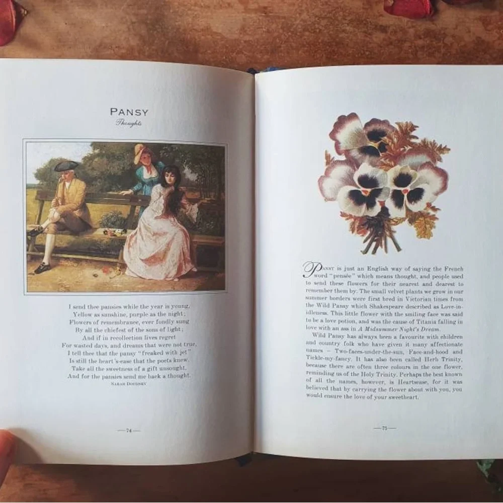 The Language of Flowers Penhaligon's Scented Treasury Verse Prose HC Box Vintage